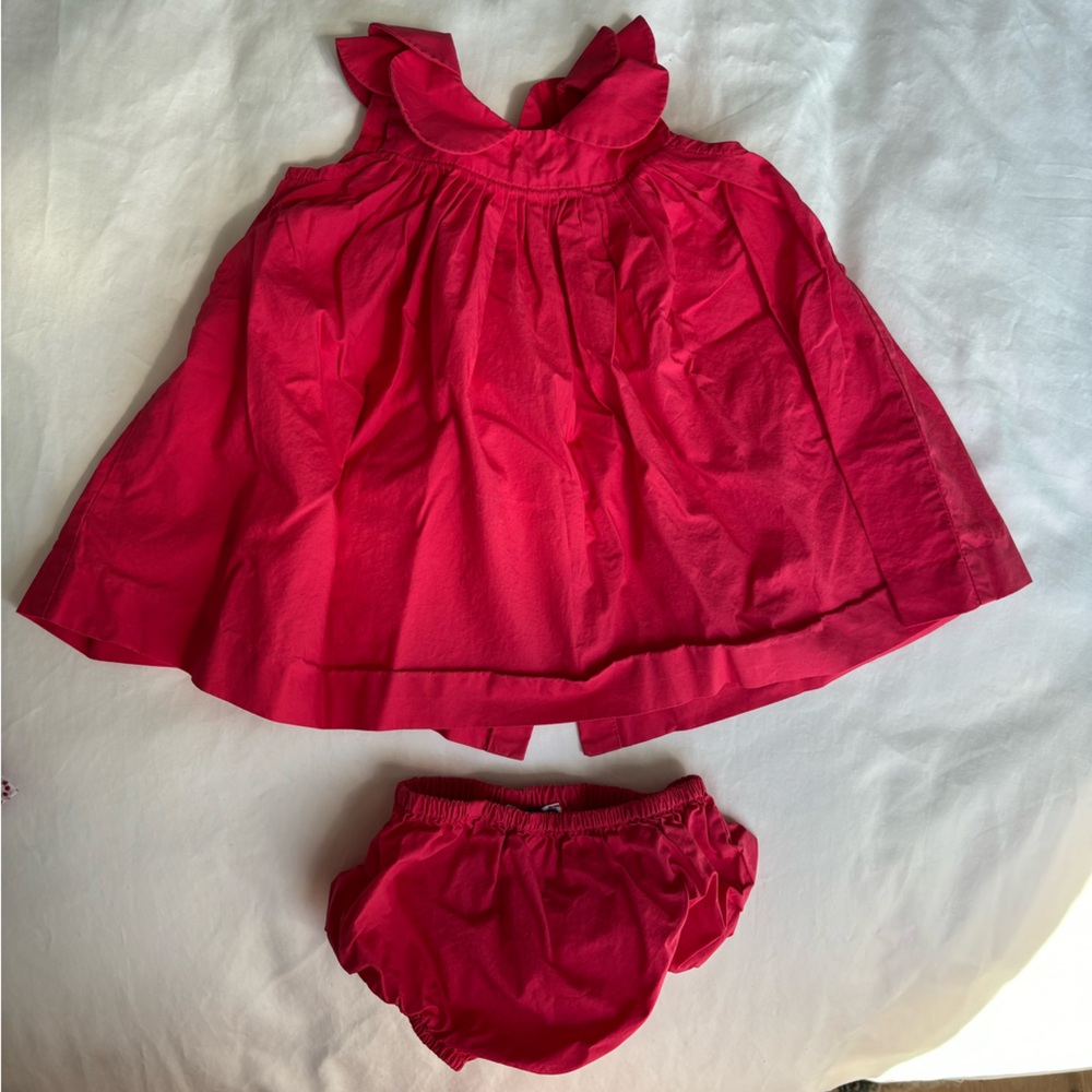 Janie and Jack dress and bloomers